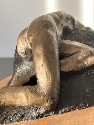 Brons (Onbekend) - Liggende vrouw kopen? Bied vanaf 139!