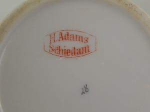 Niet of onleesbaar gesigneerd - Art Deco kannetje en asbak kopen? Bied vanaf 1!