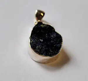 Zilveren Bijzondere hanger met Azuriet en  malachiet kopen? Bied vanaf 95!