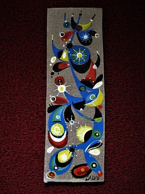 Niet of onleesbaar gesigneerd - circa 1970 - Interessant Surrealistisch olieverf - gesigneerd Calvo kopen? Bied vanaf 10!