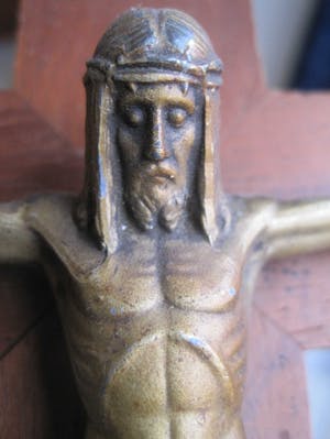 Heiligenbeeld - Crucifix kopen? Bied vanaf 25!