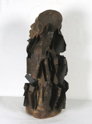 Bakongo - Krachtbeeld met ijzer en spiegelogen kopen? Bied vanaf 1!