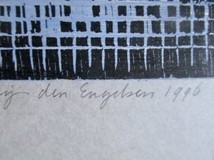 Jacomijn den Engelsen - Houtsnede kopen? Bied vanaf 50!