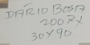 Dario Bosa - Acryl op doek, Drie figuren kopen? Bied vanaf 80!