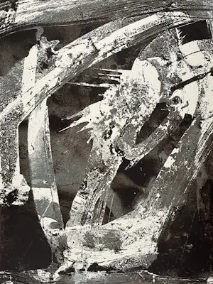 Fred Thieler - Andruck Exemplar Original Litho für Ausstellung 1978 - sehr rar Informel Unikat? kopen? Bied vanaf 220!