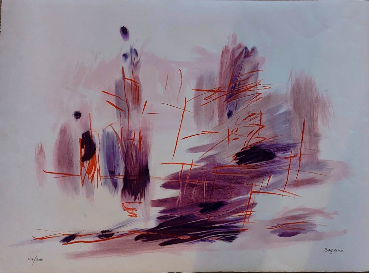 Jean René Bazaine - Abstracte voorstelling kopen? Bied vanaf 50!
