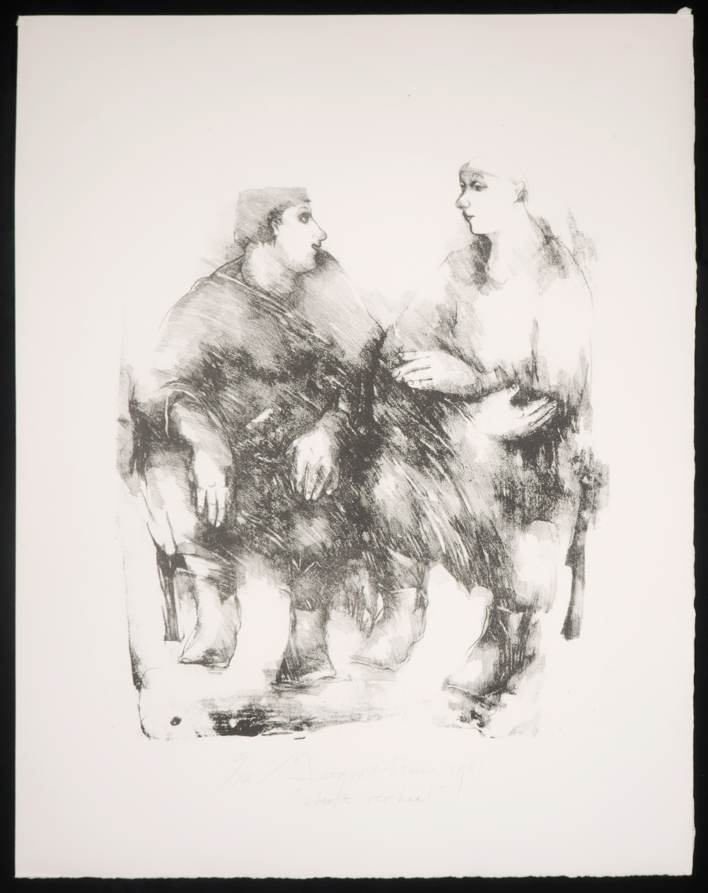 Margriet Oomen - Litho, Sterk verhaal kopen? Bied vanaf 1!