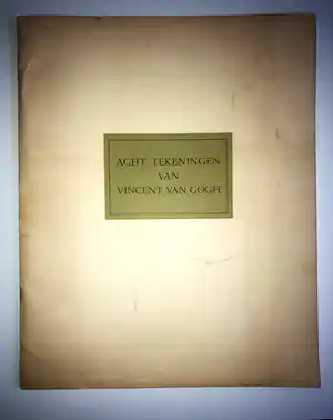Vincent van Gogh - De zes tekeningen van Vincent Van Gogh vendu pour 190€ !