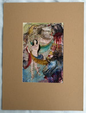 Jozef Bossaert - Gemengde techniek , “De dans van Salomé” – gesigneerd - 1985 kopen? Bied vanaf 10!