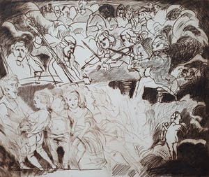 Alfred Hrdlicka - Himmel auf Erden (Franz Schubert), ets kopen? Bied vanaf 300!