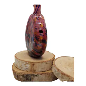 1295 Murano - Murano stijl vaas kleur "Millefiori" kopen? Bied vanaf 20!