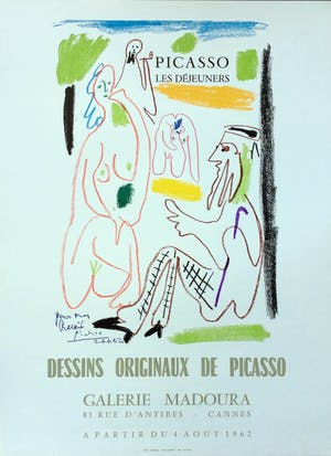 Pablo Picasso - Les dejeuners kopen? Bied vanaf 500!
