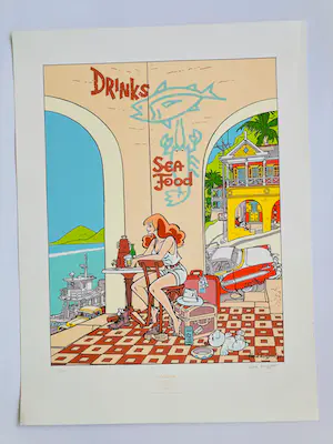 Henk Kuijpers - Go Slow (Drinks and Sea Food) kopen? Bied vanaf 75!