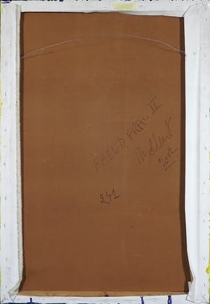 Jan Bollaert - Gemengde techniek op board, Freud Frau II (Groot) kopen? Bied vanaf 70!