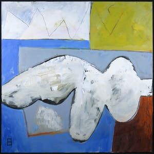 Philip Vencken - Olieverf op doek, Nude in landscape (Groot) kopen? Bied vanaf 100!