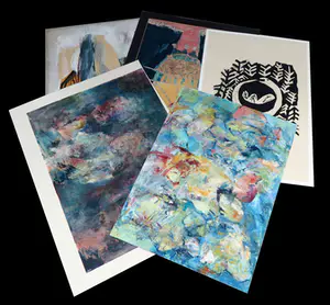 Bert Bruijn - en andere! - Lot met 10 werken op papier kopen? Bied vanaf 1!