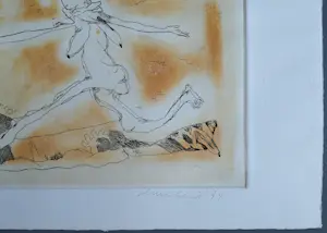 Lucebert - de wilde haas - gesigneerde ets kopen? Bied vanaf 259!
