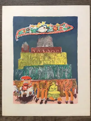 Kees van Dongen - 2 x houtgravure uit '1001 Nacht' kopen? Bied vanaf 20!