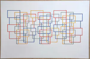 Joost Baljeu - Structures, complete map met 5 gesigneerde zeefdrukken (groot) kopen? Bied vanaf 595!