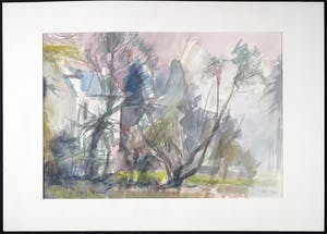 Franscz Witte - aquarel op papier, Zonder Titel kopen? Bied vanaf 1!