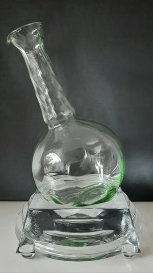 Borek Sipek - handgemaakte karaf en koeler Boheems glas kopen? Bied vanaf 80!