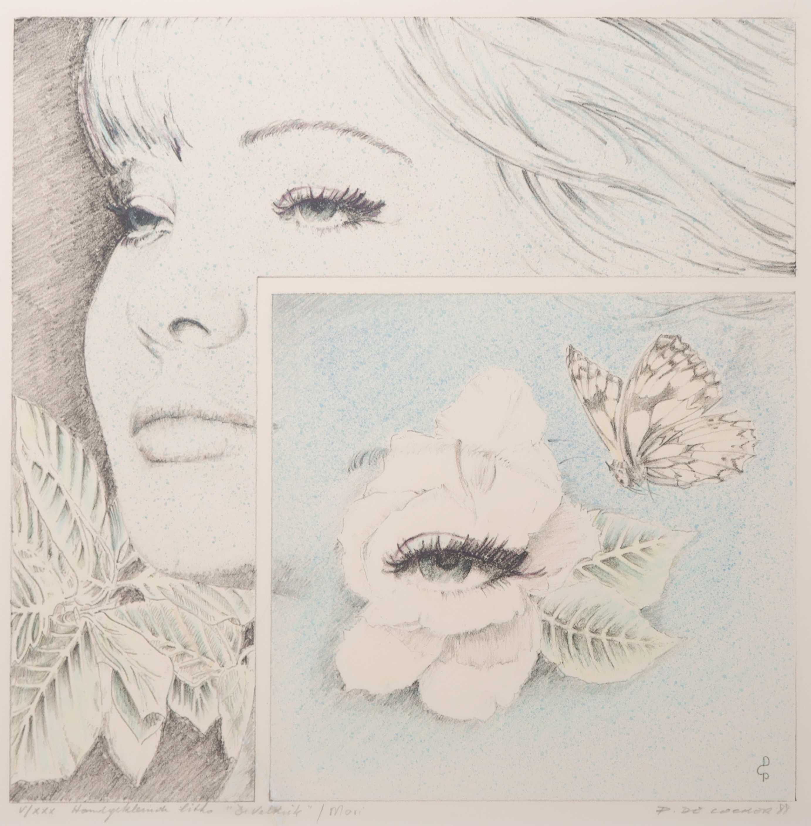 Paul De Cocker - Litho, De valstrik kopen? Bied vanaf 1!