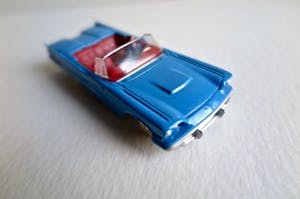 Curiosa - Dinky Toys - 3x Cabriolet+bestuurder- Ford en Triumph - Atlas/Mattel 1:43 +Doos kopen? Bied vanaf 1!