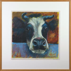 Theo Onnes - Zeefdruk, Anna - Ingelijst kopen? Bied vanaf 50!