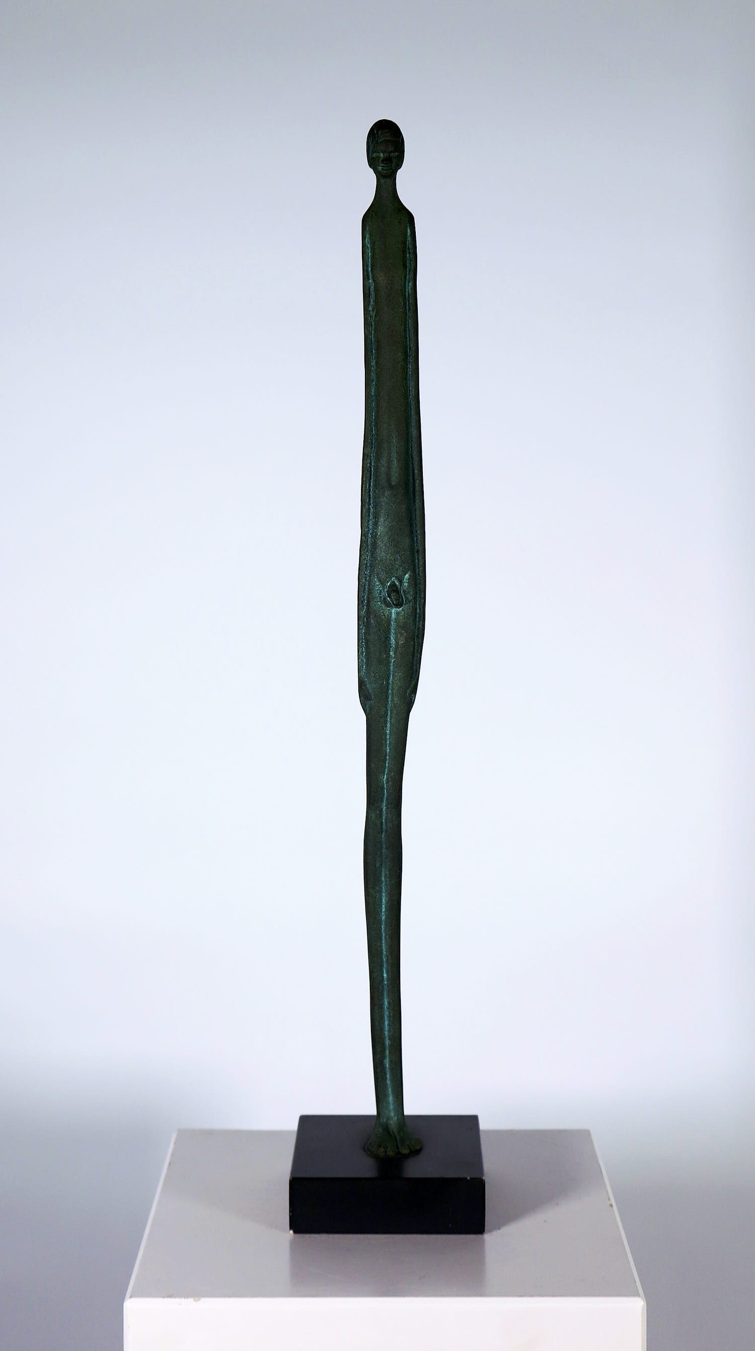 Niet of onleesbaar gesigneerd - Brons, Langgerekt figuur / Ombra della sera kopen? Bied vanaf 1!