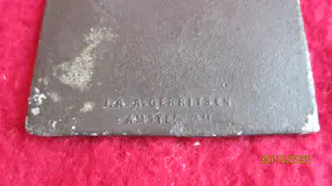 Carel Lion Cachet - Tinnen legpenning Wilhelmina-Hendrik. kopen? Bied vanaf 40!