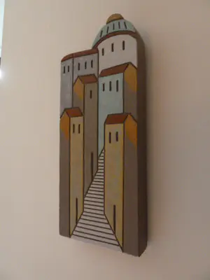 Niet of onleesbaar gesigneerd - Kunstzinnig uniek wandobject kopen? Bied vanaf 1!