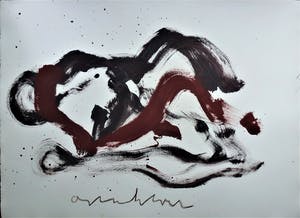 Anton Heyboer - 2 liggende figuren . kopen? Bied vanaf 250!