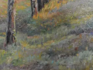 Adolf Gebhard - Birkenheide im Hochsommer, Ölgemälde signiert kopen? Bied vanaf 239!