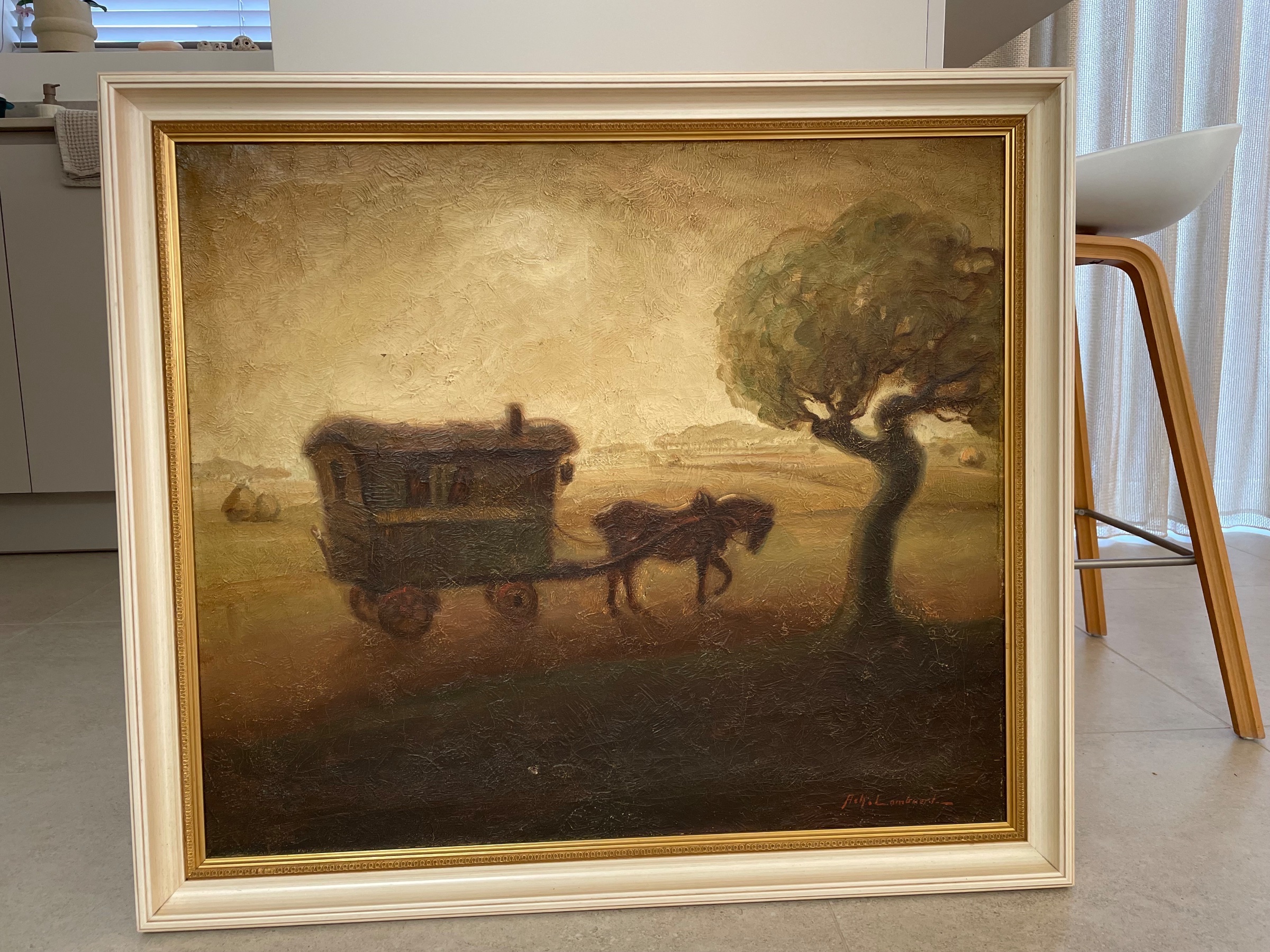 AcheterAchille Lombaert - Paard met kar? Enchérissez de 100!