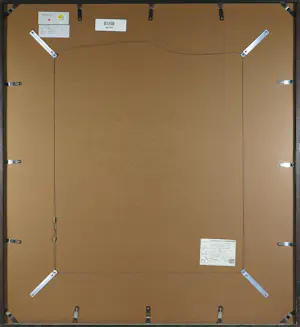 Nico Molenkamp - Zeefdruk op stevig papier, Masker - Ingelijst (Groot) kopen? Bied vanaf 80!