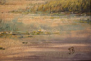 Jan Beaufort - polderlandschap kopen? Bied vanaf 1!