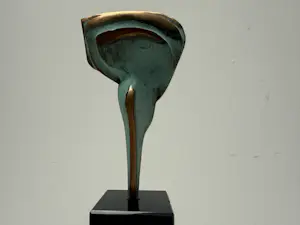 Ruurd Hallema - bronzen sculptuur | 'Zonder titel' (ZELDZAAM) kaufen? Bieten Sie von 300!