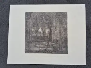 Marius Bauer - 10x litho - Carel ende Elegast, gemonogrameerd kopen? Bied vanaf 250!