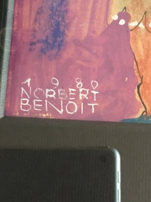 Norbert Benoit - zonder titel kopen? Bied vanaf 40!
