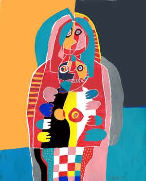 Peter Nieuwendijk - mother & child verkocht voor € 49!