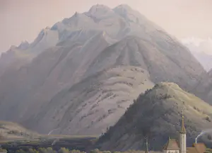 Henri Knip - Berglandschap Zwitserland Interlaken Bern kopen? Bied vanaf 295!