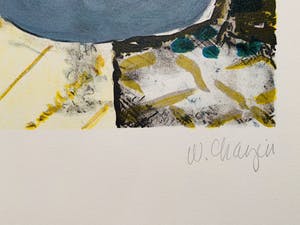 Wendy Chazin - Composition with Guitar and Vase kopen? Bied vanaf 20!