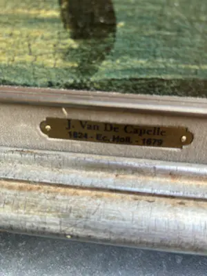Jan van de Cappelle - Nederlandse kunstenaar kopen? Bied vanaf 100!