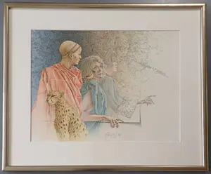 Poen de Wijs - ingelijste gesigneerde kleuren litho kaufen? Bieten Sie von 229!
