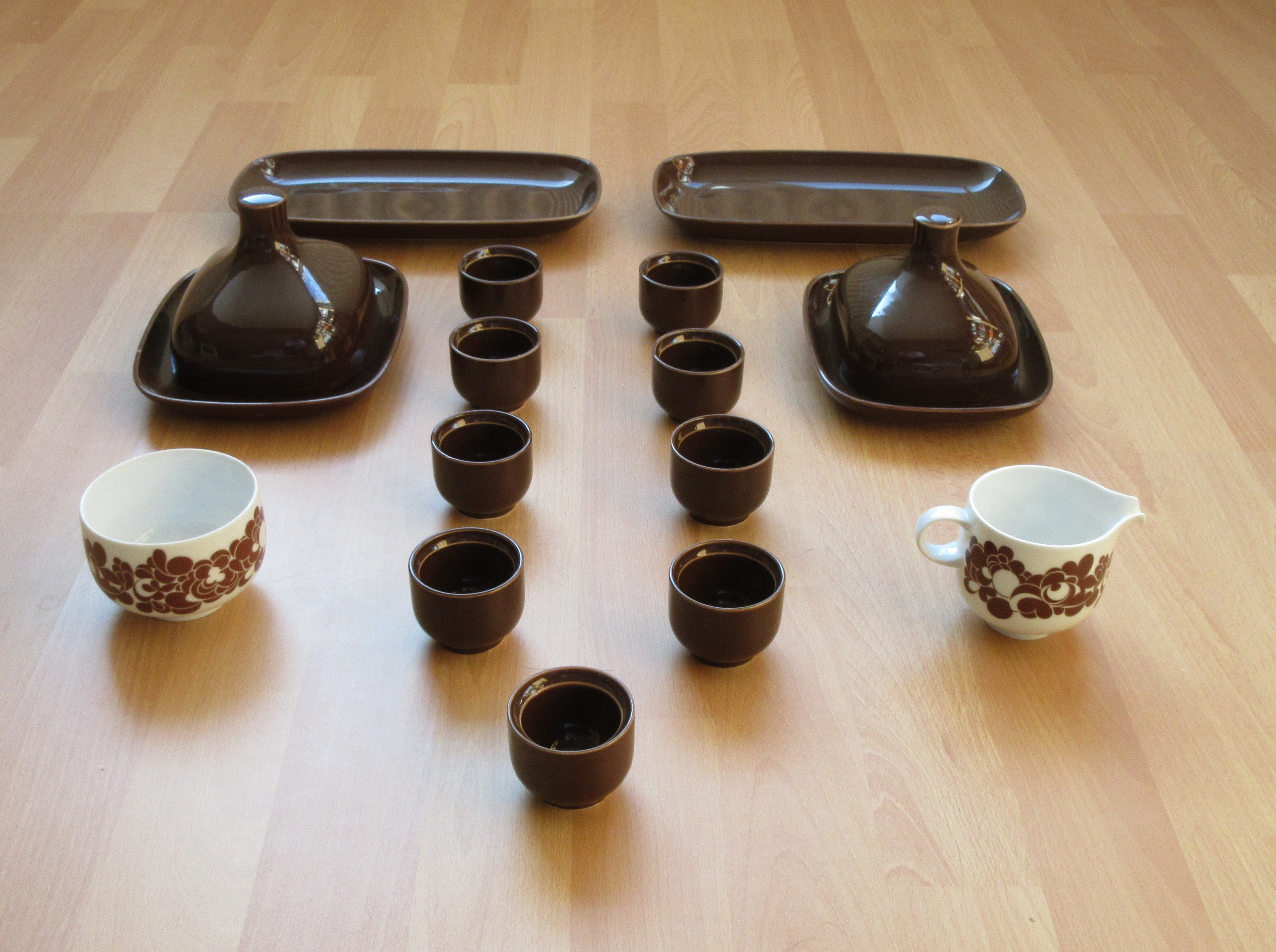 Rosenthal - 17 delen ontbijtservies PLUS ontwerp Wolf Karnagel verkocht voor € 30!