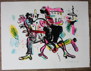 AcheterAnton Martineau - Litho: Tango - 1998? Enchérissez de 75!
