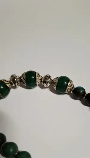 Nieuwe Armband van natuurlijke turquoise en groene Jade kopen? Bied vanaf 80!