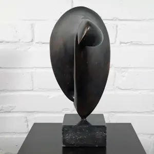 Jef Wishaupt - BRONS - prachtig abstract - 25822 kopen? Bied vanaf 750!