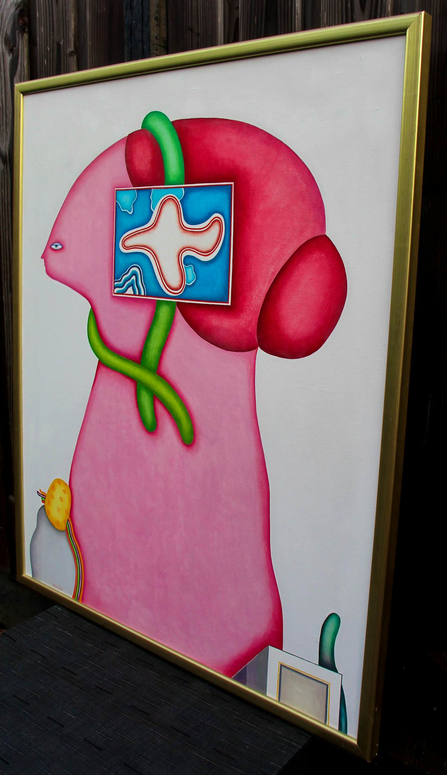 Jörg Remé - Olieverf op doek - 1969(groot!) kopen? Bied vanaf 799!