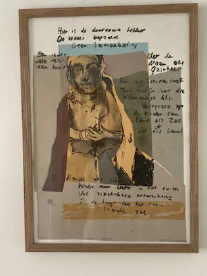 Jasper Krabbé - Vrouw, gemengde techniek kopen? Bied vanaf 175!